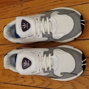 Adidas sneakers, size 5.5B, white/grey